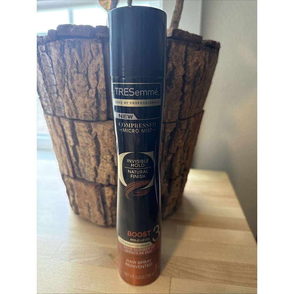 TRESemme Compressed Micro Mist Hairspray Level 3 Boost Hold, 5.5oz  READ